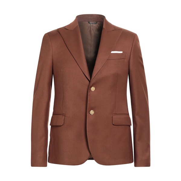 【送料無料】 ダニエレ アレッサンドリー二 メンズ ジャケット＆ブルゾン アウター Blazers Brown