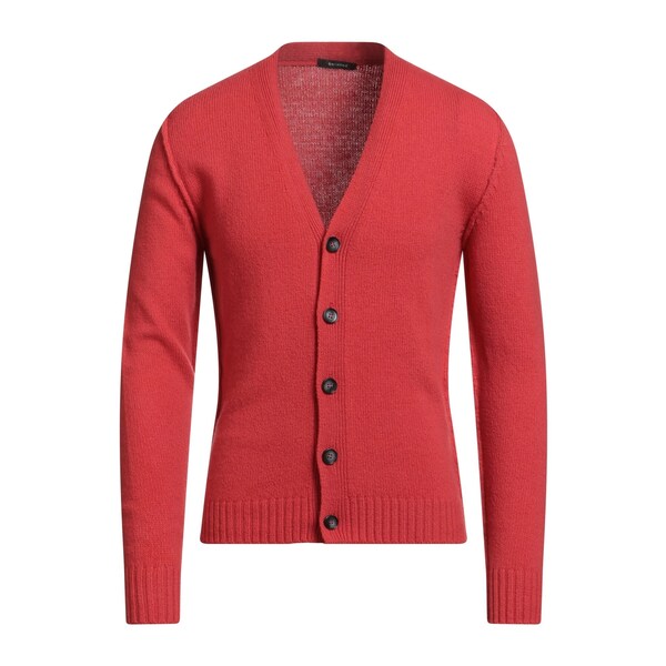 【貨物輸送無料】 呼びりん木材 メンズ ジレー アウター Cardigans Red