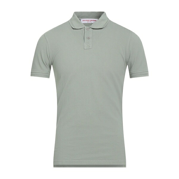 【送料無料】 オールバー ブラウン メンズ Tシャツ トップス Polo shirts Green