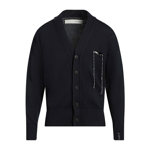 【送料無料】 イザベル・ベネナート メンズ カーディガン アウター Cardigans Blue