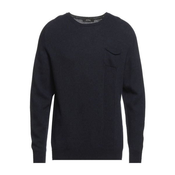 【送料無料】 アルファス テューディオ メンズ ニット&セーター アウター Sweaters Blue｜asty