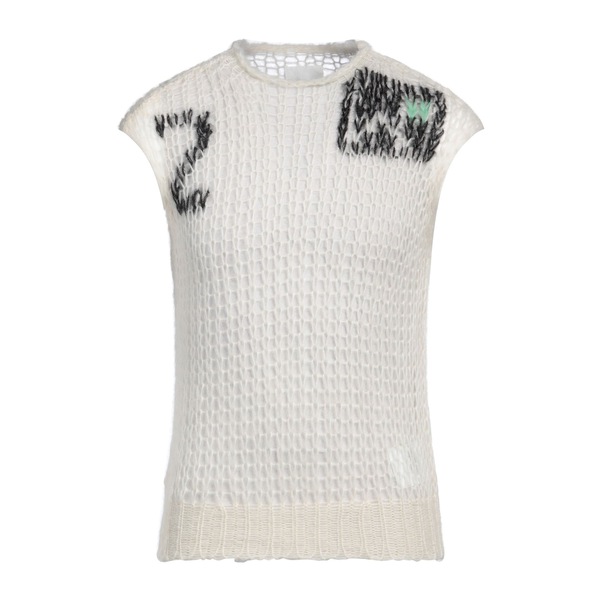 【送料無料】 オーエーエムシー メンズ ニット&セーター アウター Sweaters White