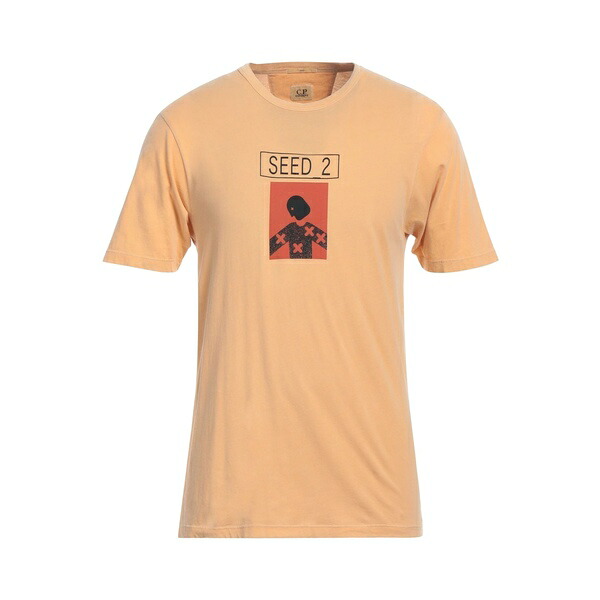 【送料無料】 シーピーカンパニー メンズ Tシャツ トップス T-shirts Orange
