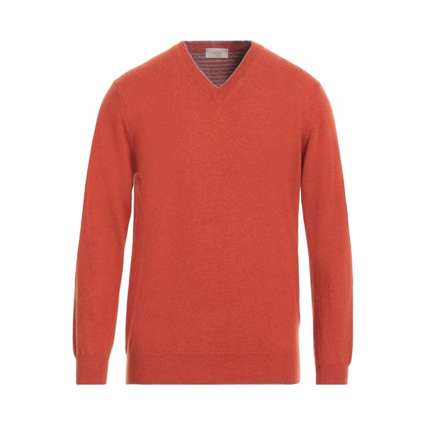 【貨物輸送無料】 アルテア メンズ 編み物\u0026プルオーバー アウター Sweaters Orange