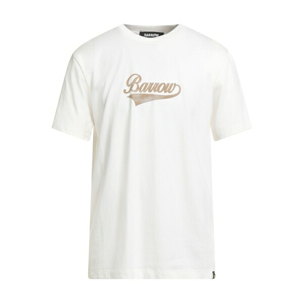 【送料無料】 バロウ メンズ Tシャツ トップス T-shirts White