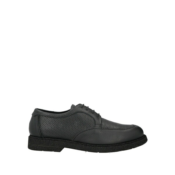 【送料無料】 ジーオーバーニー・コンティー メンズ ドレスシューズ シューズ Lace-up shoes Black