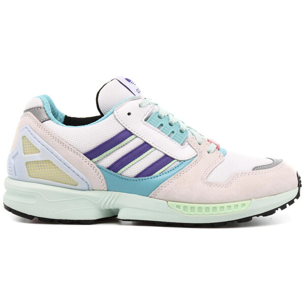信憑Adidas アディダス メンズ Purple サイズ スニーカー White US_8(26.0cm) Aqua 靴 