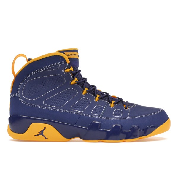 Jordan ジョーダン メンズ スニーカー  【Jordan 9 Retro Calvin Bailey】  大きさ US_9(27.0糎) Deep Royal/University Gold-White