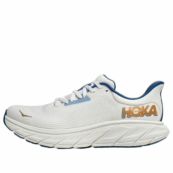 HOKA ONE ONE ホカオネオネ メンズ スニーカー  【HOKA ONE ONE Arahi 7 2E Wide \u0027Frost Gold\u0027 1147870-FTG】  大いさ US_8.5(26.5糎) 靴-メンズ靴