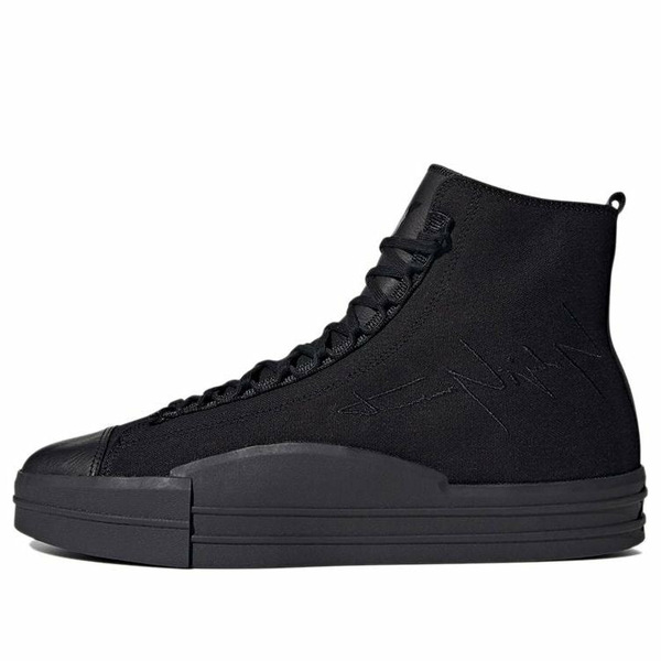 adidas アディダス メンズ スニーカー  【adidas Y-3 Yuben Mid \u0027Triple Black\u0027 EH1385】  大きさ US_5(23.0珊)