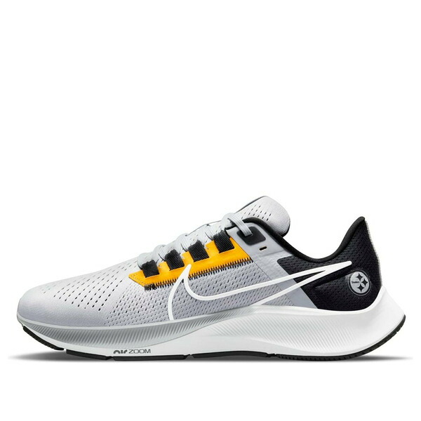 Nike ナイキ メンズ スニーカー  【Nike x NFL Air Zoom Pegasus 38 \u0027Pittsburgh Steelers\u0027 DJ0852-001】  大きさ US_11.5(29.5糎)