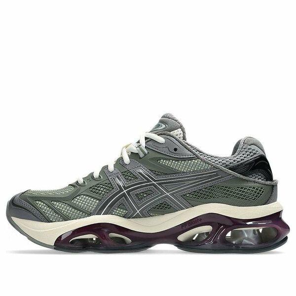 ASICS アシックス メンズ スニーカー  【ASICS Gel-Kinetic 2.0 \u0027Lichen Green Beniimo Purple\u0027 1203A678-300】  大きさ US_M_14