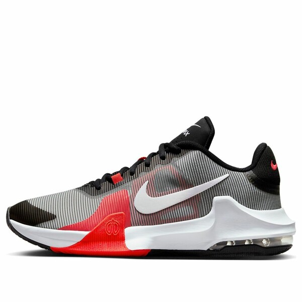 Nike ナイキ メンズ スニーカー  【Nike Air Max Impact 4 \u0027Black Bright Crimson\u0027 DM1124-005】  大きさ US_9.5(27.5珊)