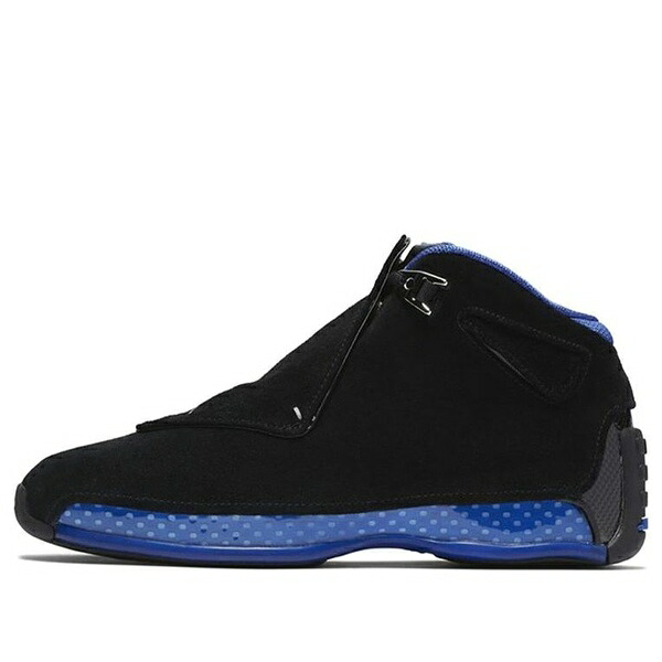 Jordan ジョーダン メンズ スニーカー  【Air Jordan 18 OG \u0027Black Sport Royal\u0027 2003 305869-041】  大いさ US_10.5(28.5糎)