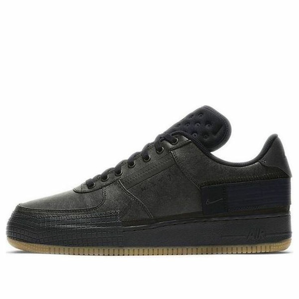 Nike ナイキ メンズ スニーカー  【Nike Air Force 1 Type \u0027Black Gum\u0027 CJ1281-001】  大きさ US_6(24.0珊)