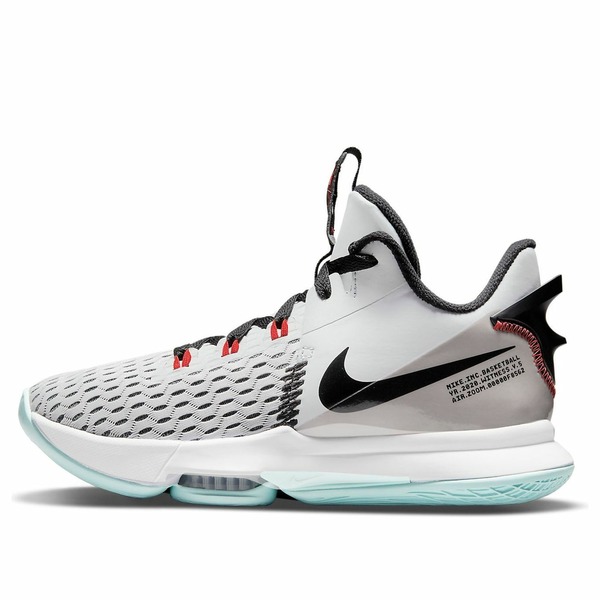 Nike ナイキ メンズ スニーカー 【Nike LeBron Witness 5 'Pure Platinum Light Dew' CQ9380-006】 サイズ US_M_14｜asty