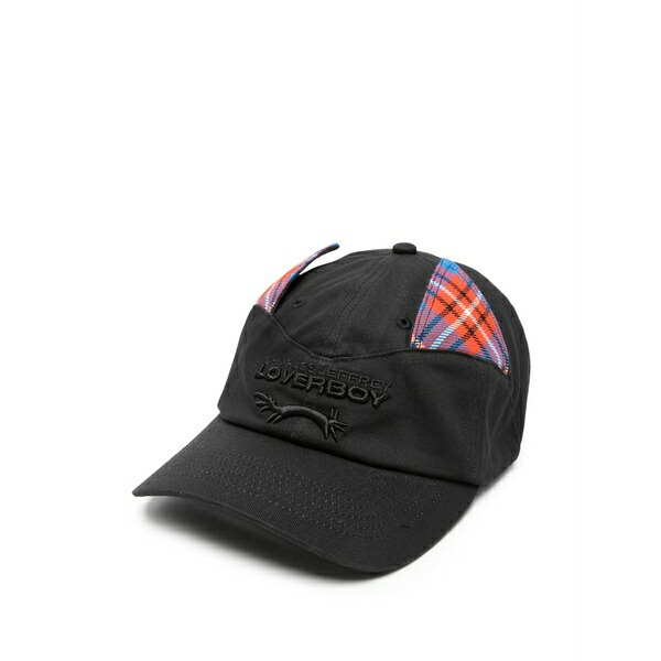 チャールズ・ジェフリー メンズ 帽子 アクセサリー Ears baseball cap Black