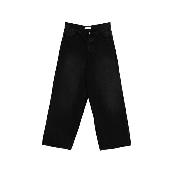 ワイエムシー メンズ デニムパンツ ボトムス Button-fastening jeans Black|asty