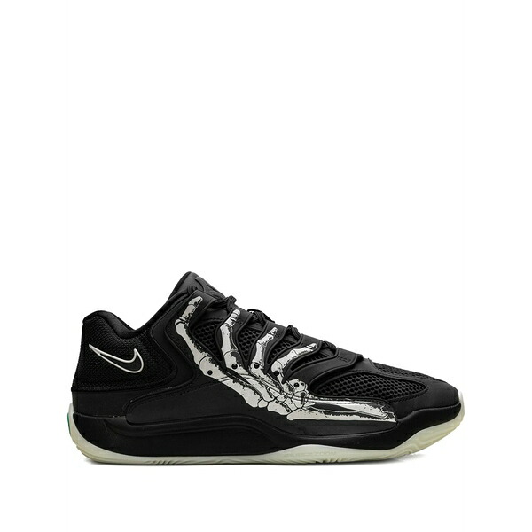 ナイキ メンズ スニーカー シューズ Kd18 slim reaper skeleton-print sneakers Black