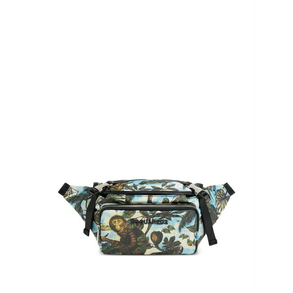 ディースクエアード メンズ 商行為系 御徒面子 Monkey business belt bag Blue