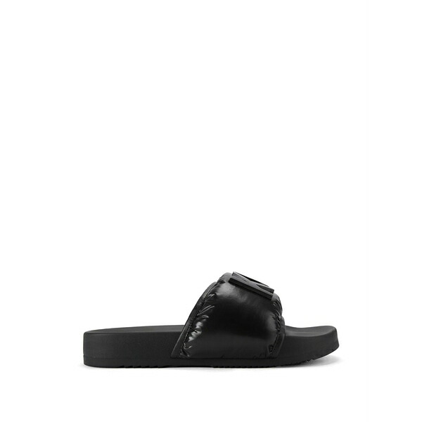 カートジェイガーロンドン メンズ サンダル シューズ Lettering slides Black
