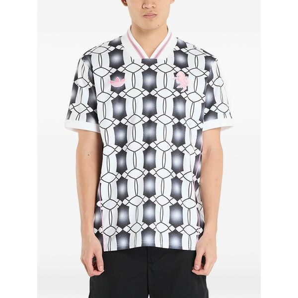 アディダス メンズ プルオーバー トップス X juventus 低周波 graphic-print t-shirt White