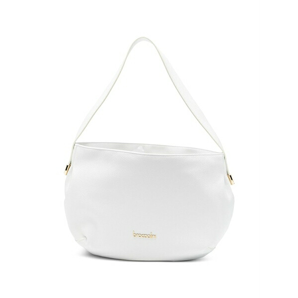 ブラッチャリーニ レディース ショルダーバッグ 御徒面子 Ariel leather shoulder bag White