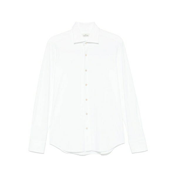 アレッサンドロゲラルディ メンズ プルオーバー トップス Plain shirt White