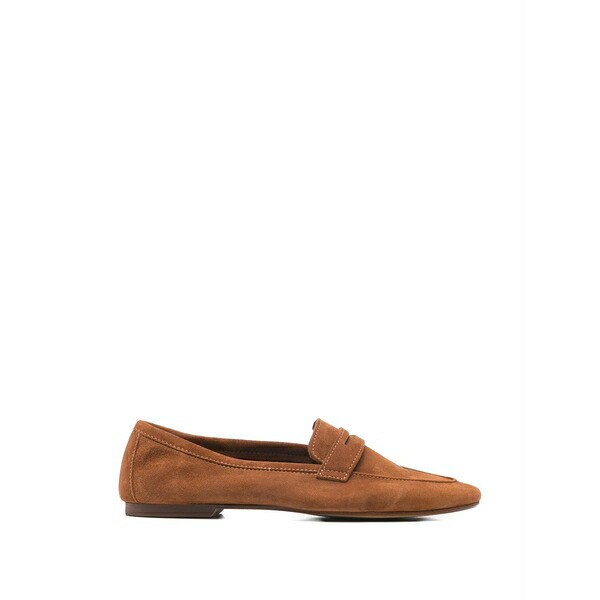 パロッシュ レディース スリッポン・ローファー シューズ Strap loafers Brown