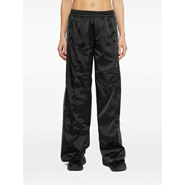 アディダス レディース 心地好いズボン下 ボトムス Dotted track pants Black レディースファッション-パンツ