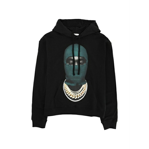 インノミネイト メンズ パーカー・スウェットシャツ アウター Graphic hoodie Black メンズファッション-パーカー