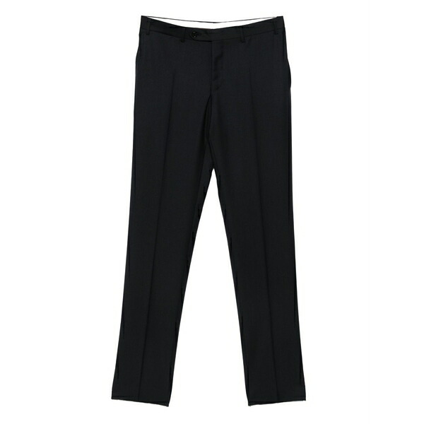 カナーリ メンズ カジュアルパンツ ボトムス Wool trousers Blue|asty