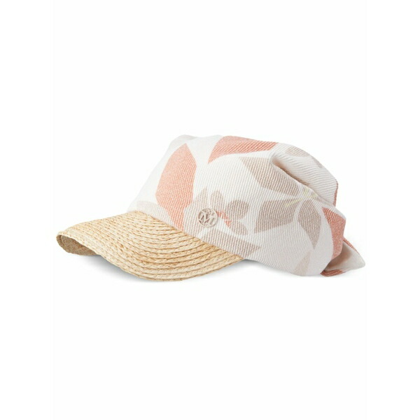 メゾンミッシェル  レディース かぶり笠 添え物 Bella cap White