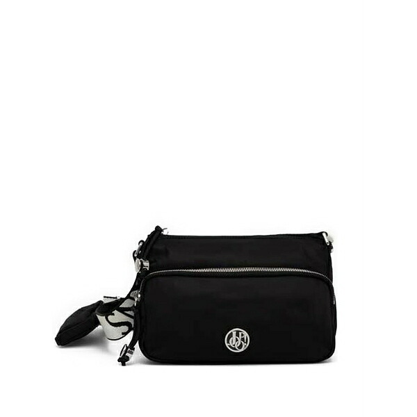 ジョープ レディース ショルダーバッグ バッグ Logo-strap satchel Black|asty