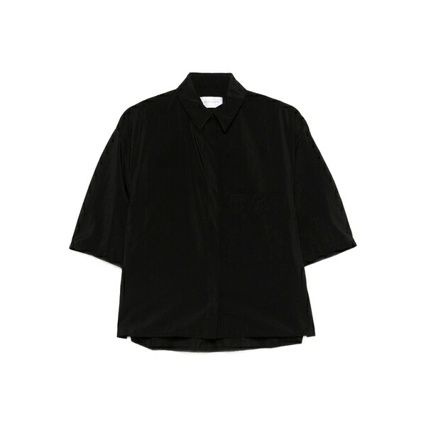 クリスチャン ワイナンツ レディース シャツ トップス Talona chest-pocket shirt Black｜asty