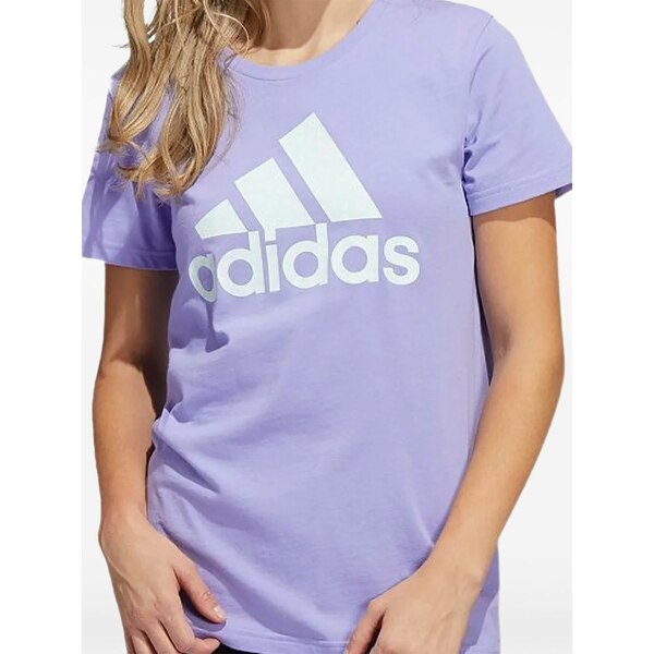 アディダス レディース Tシャツ トップス Floral t-shirt Purple｜asty