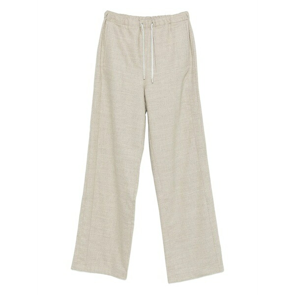 グランサッソ レディース カジュアルパンツ ボトムス Drawstring-waist trousers Neutrals|asty