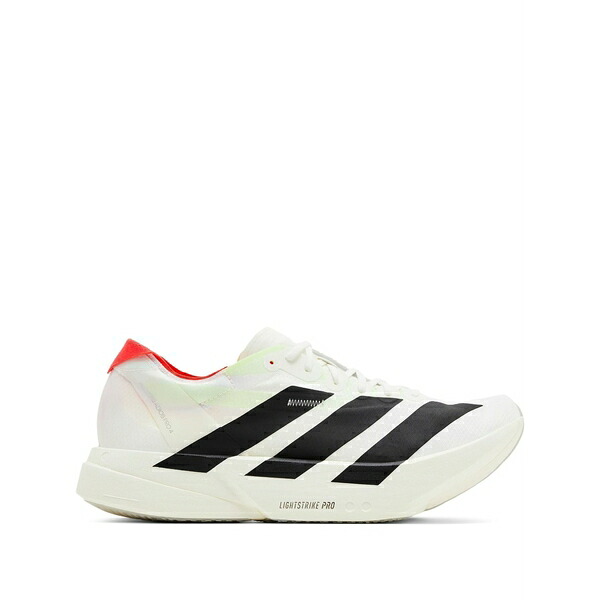 アディダス メンズ スニーカー シューズ Adizero adios pro 4 "white/black/red" sneakers White|asty