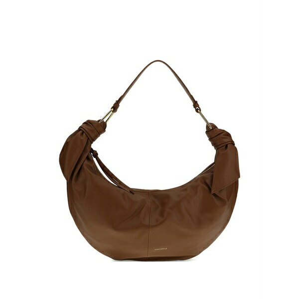 コチネレ レディース ショルダーバッグ 御徒面子 Large furoshiki knotted shoulder bag Brown