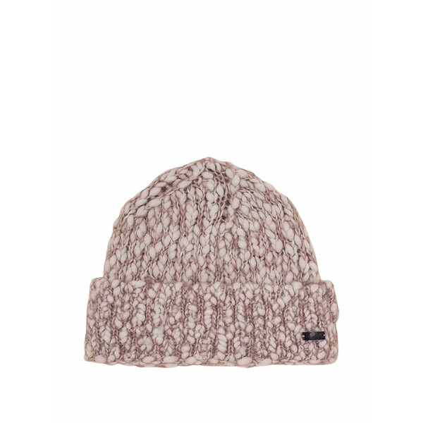 フェデーリ レディース かぶり笠 付属品 Cable-knit beanie Pink