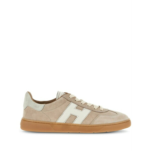 ホーガン レディース スニーカー シューズ Cool suede low-top sneakers Neutrals｜asty 59,280円