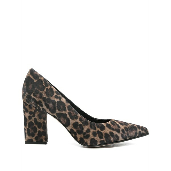 ペドロ ミラレス レディース パンプス シューズ Leopard-print pointed-toe pumps Brown