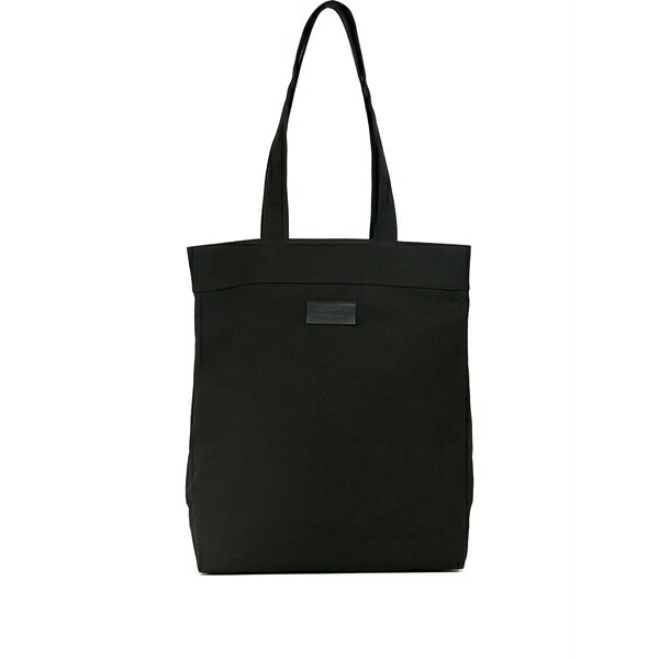 マルタンマルジェラ メンズ トートバッグ 御徒面子 Logo-patch tote bag Black