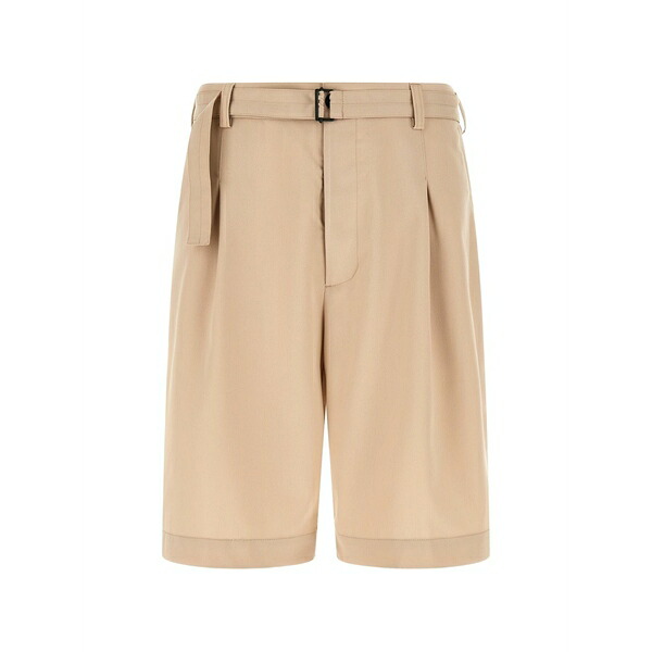 セラー ドア メンズ カジュアルパンツ ボトムス Viper belt bermuda shorts Neutrals｜asty