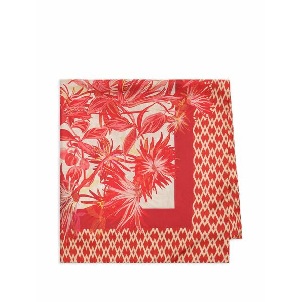 マリパルミ レディース えり巻き・袈裟・えり巻き 付属物 Floral print scarf Red