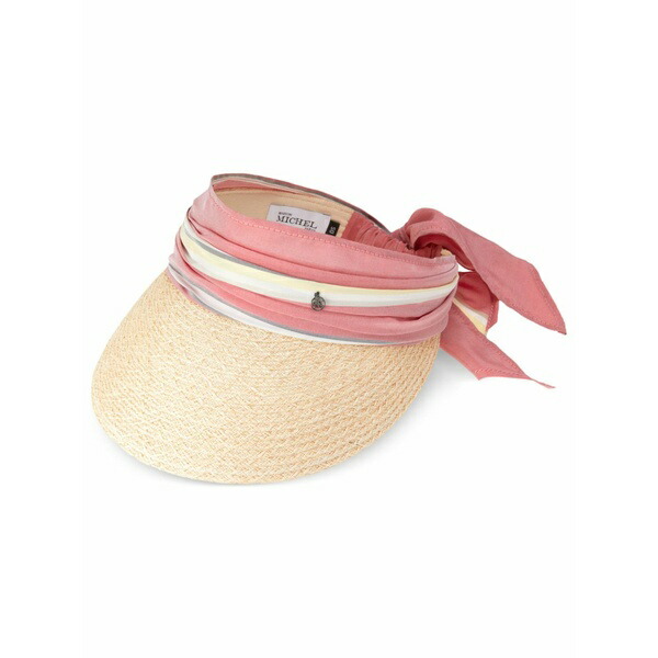 メゾンミッシェル  レディース 鳥打ち帽 付属物 Pat sun cap Neutrals