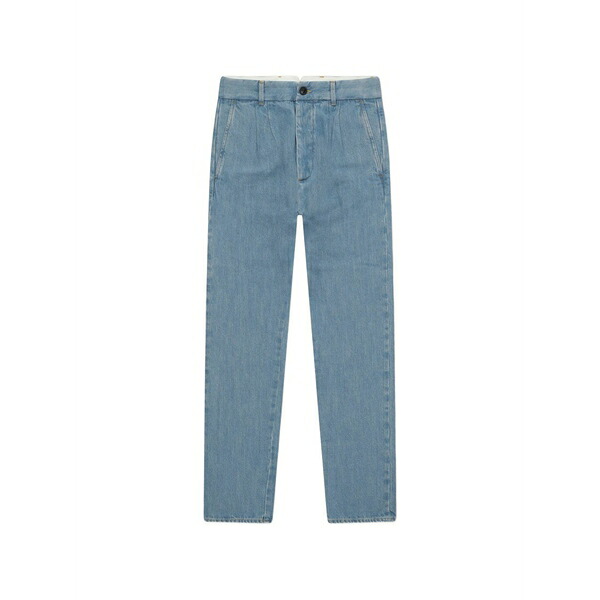フォルテラ メンズ デニムパンツ ボトムス Pencesj2 pleated jeans Blue|asty