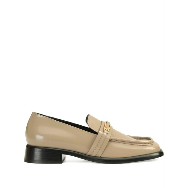 セルジオロッシ レディース スリッポン・ローファー シューズ Bitt leather loafers Neutrals