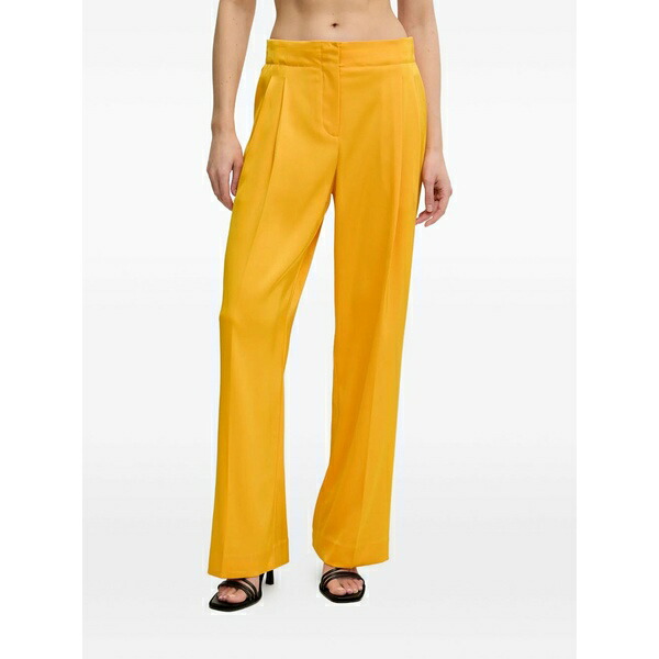 デイ・ビルゲール・エ・ミッケルセン レディース カジュアルパンツ ボトムス Pleated trousers Orange|asty