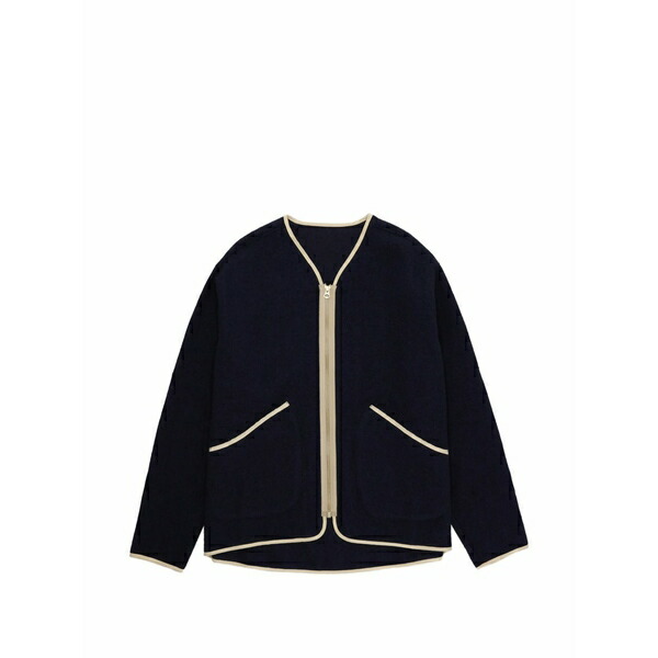 フォルテラ メンズ 上衣＆上衣 アウター Sherpa jacket Blue コート・ジャケット-メンズファッション